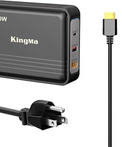 King Ma GaN Laptop Adapter 19.5V 16.92A 330W Power Charger For US Cable